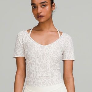 Lululemon Align T-Shirt
Cheetah Camo Antique White Multi